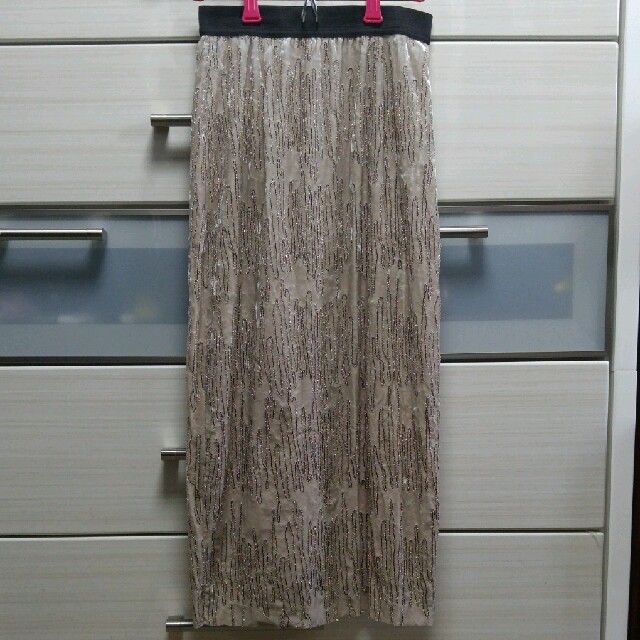 Ameri VINTAGE(アメリヴィンテージ)のAmeri BRGIHT CHNILLE YARN SKIRT レディースのスカート(ひざ丈スカート)の商品写真
