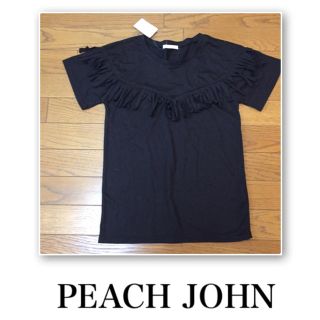 ピーチジョン(PEACH JOHN)の新品タグ付き♡PEACH JOHN♡フリンジTシャツ(Tシャツ(半袖/袖なし))