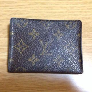 ルイヴィトン(LOUIS VUITTON)のヴィトン**モノグラム**定期入れ(名刺入れ/定期入れ)