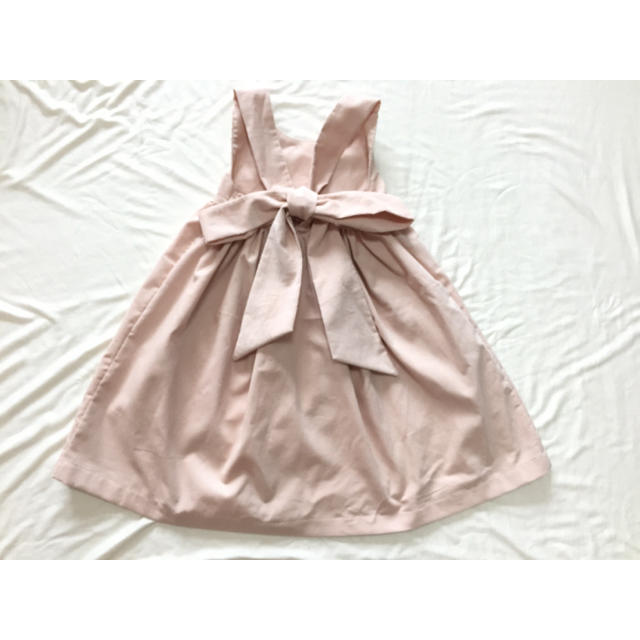 《試作品》バックリボンワンピース  キッズ/ベビー/マタニティのキッズ服女の子用(90cm~)(ワンピース)の商品写真