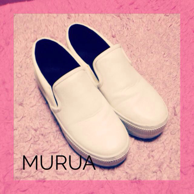 MURUA(ムルーア)のMURUA スリッポン レディースの靴/シューズ(ローファー/革靴)の商品写真