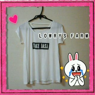 ローリーズファーム(LOWRYS FARM)の♡LOWRYSFARMゆるＴ♡(Tシャツ(半袖/袖なし))