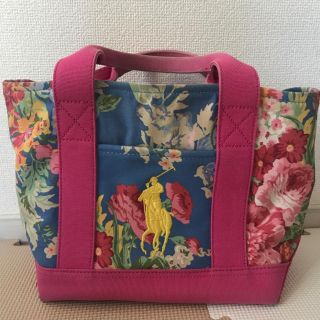 ラルフローレン(Ralph Lauren)のラルフローレン レア 花柄トートバッグ(トートバッグ)