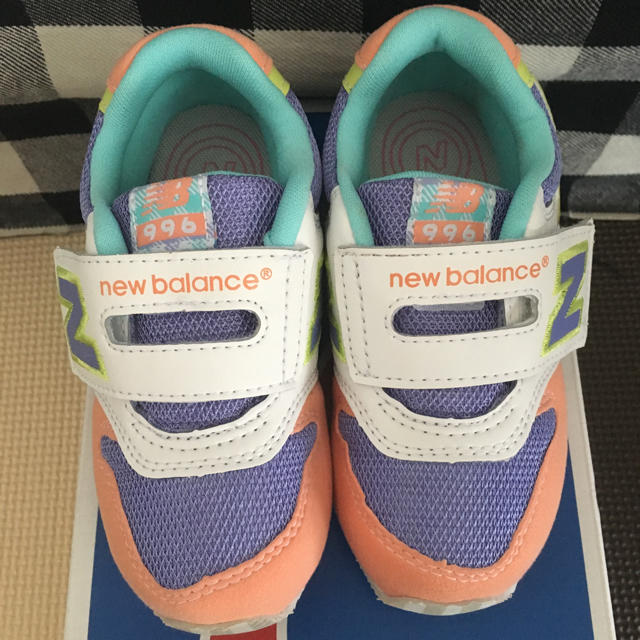 New Balance(ニューバランス)の【新品】ニューバランス 996 キッズ（13.5㎝、14.5㎝） キッズ/ベビー/マタニティのベビー靴/シューズ(~14cm)(スニーカー)の商品写真