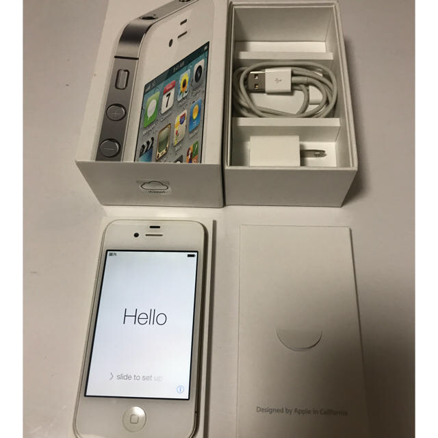 iPhone(アイフォーン)のiPhone4S SoftBank スマホ/家電/カメラのスマートフォン/携帯電話(携帯電話本体)の商品写真