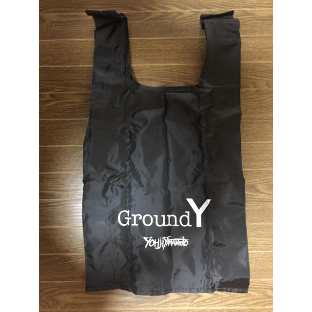 Yohji Yamamoto(ヨウジヤマモト)の値下げ  Ground Ｙ コンパクトエコバッグ メンズのバッグ(エコバッグ)の商品写真