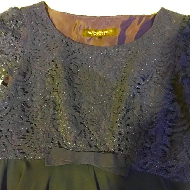 STRAWBERRY-FIELDS(ストロベリーフィールズ)のストフィー♡ブルーパーティドレス レディースのフォーマル/ドレス(ミディアムドレス)の商品写真