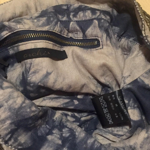 BEAMS(ビームス)のarchi/アーキ 刺繍 タイダイ 巾着 ショルダー バッグ BEAMS レディースのバッグ(ショルダーバッグ)の商品写真