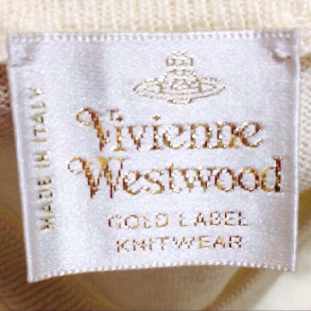 Vivienne Westwood(ヴィヴィアンウエストウッド)のヴィヴィアンウエストウッドニットベスト♪ レディースのトップス(ニット/セーター)の商品写真