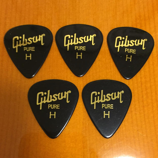 gibson ギター ピック 5枚セット 楽器のギター(その他)の商品写真