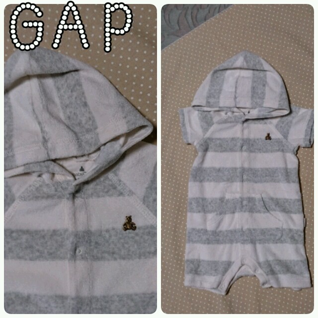 GAP Kids(ギャップキッズ)のGAP☆ロンパース70 キッズ/ベビー/マタニティのベビー服(~85cm)(ロンパース)の商品写真