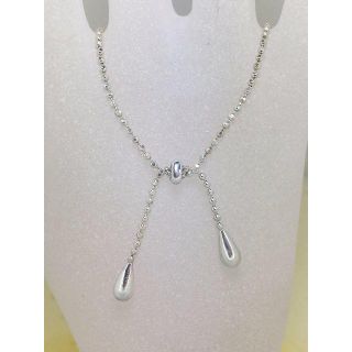 スタージュエリー(STAR JEWELRY)の◇美品【Star Jewelry/スタージュエリー】シルバーネックレス 雫◇(ネックレス)