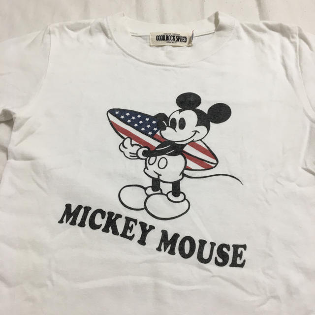 Disney(ディズニー)のDISNEY ディズニー キッズ Tシャツ 110 ホワイトTシャツ キッズ/ベビー/マタニティのキッズ服男の子用(90cm~)(Tシャツ/カットソー)の商品写真