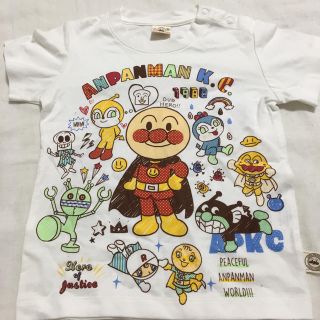 アンパンマン 神戸限定 キッズTシャツ ホワイト 90(Tシャツ/カットソー)