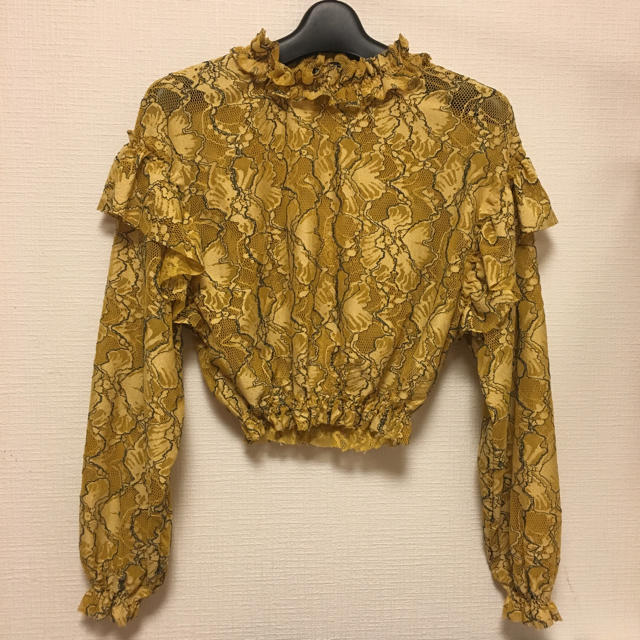 ZARA(ザラ)のレースブラウス レディースのトップス(シャツ/ブラウス(長袖/七分))の商品写真