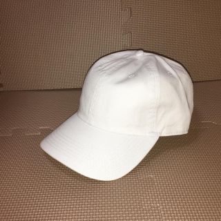 新品タグ付き！NEWHATTAN ホワイト 平日当日発送！男女兼用！(キャップ)
