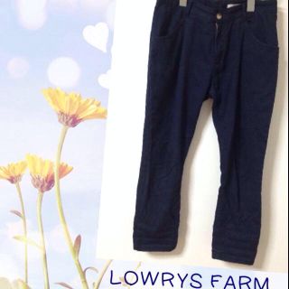 ローリーズファーム(LOWRYS FARM)のローリーズファーム  紺色 パンツ(チノパン)