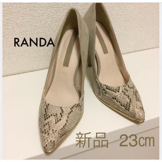 ランダ(RANDA)のチコ様  専用です！   RANDA  パンプス❤︎新品  23.0cm(ハイヒール/パンプス)