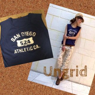 アングリッド(Ungrid)のSAN DIEGO プリントニット(ニット/セーター)