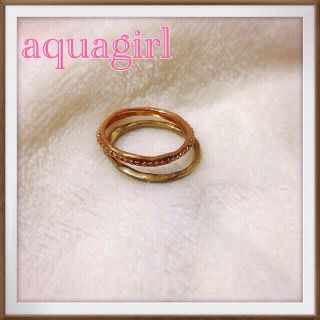 アクアガール(aquagirl)の♡アクアガールリング♡(リング(指輪))