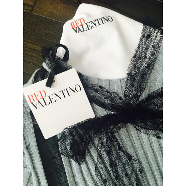 RED VALENTINO(レッドヴァレンティノ)のRED VALENO【最終値下げ38000円→30000円→25000円】 レディースのワンピース(ひざ丈ワンピース)の商品写真