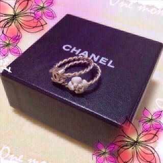 シャネル(CHANEL)のCHANELカメリアCOCOマークリング(リング(指輪))