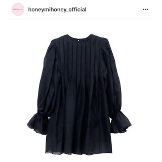 ハニーミーハニー(Honey mi Honey)のhoneymihoney 伊勢丹先行販売のオーガンジーチュニック(チュニック)