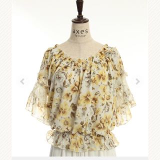 アクシーズファム(axes femme)の最終値下げ ☆ 花柄エスパンディ (Tシャツ(半袖/袖なし))