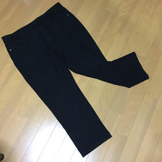 シマムラ(しまむら)の୨୧ 大きいサイズ 84-103 黒ズボン ୨୧(カジュアルパンツ)