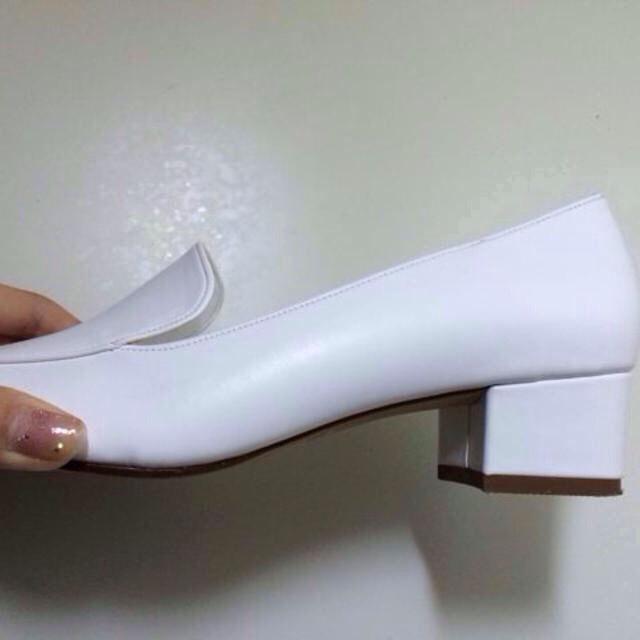 ESPERANZA(エスペランサ)のホワイト☆ローファー（エスペランサ） レディースの靴/シューズ(ローファー/革靴)の商品写真