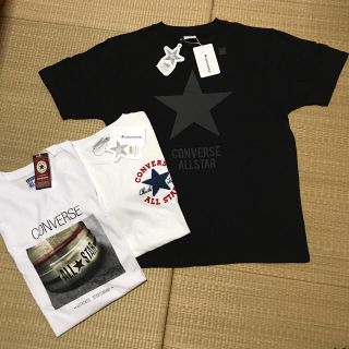 コンバース(CONVERSE)の未使用！お買い得！★CONVERSE★Tシャツ３枚set★Ｍ(Tシャツ/カットソー(半袖/袖なし))