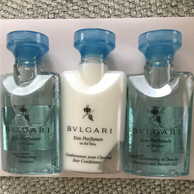 BVLGARI(ブルガリ)の新品未使用！ブルガリ アメニティセット コスメ/美容のヘアケア/スタイリング(シャンプー)の商品写真