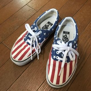 ヴァンズ(VANS)の星条旗柄スニーカー(スニーカー)