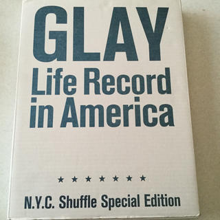 美品 GLAY Lifu Record in America 写真集(ミュージシャン)