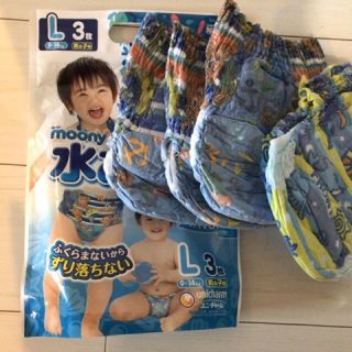 水あそびパンツ 4枚 Lサイズ(水着)