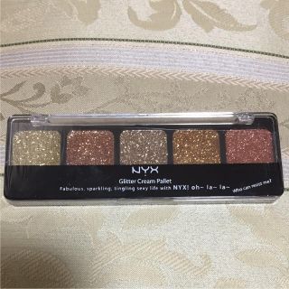 エヌワイエックス(NYX)のNYX グリッター クリームパレット アイシャドウ(アイシャドウ)