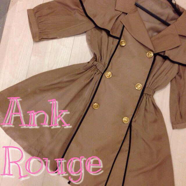 Ank Rouge(アンクルージュ)のアンクルージュ ワンピース レディースのワンピース(ひざ丈ワンピース)の商品写真