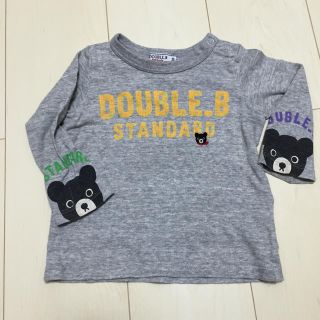 ダブルビー(DOUBLE.B)のダブルビーロンT80グレー(Ｔシャツ)