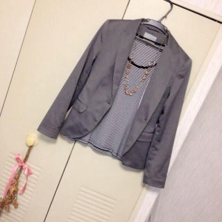 エイチアンドエム(H&M)のH&M♡グレージャケット(テーラードジャケット)