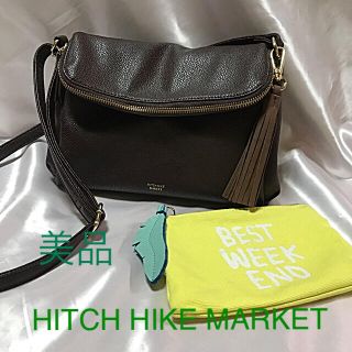 ヒッチハイクマーケット(HITCH HIKE MARKET)のヒッチハイクマーケット☆タッセル付きショルダーバック(ショルダーバッグ)