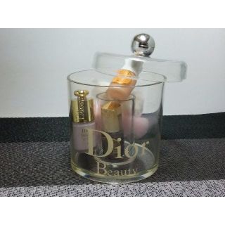 ディオール(Dior)のDiorの小物入れ　瓶タイプ　クリア(小物入れ)