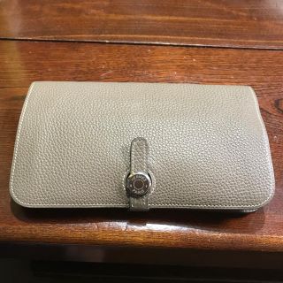 エルメス(Hermes)のエルメス ドゴン トープ(長財布)