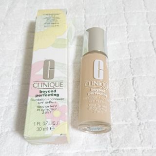 クリニーク(CLINIQUE)の【新品】クリニーク  ビヨンド パーフェクティング ファンデーション(ファンデーション)