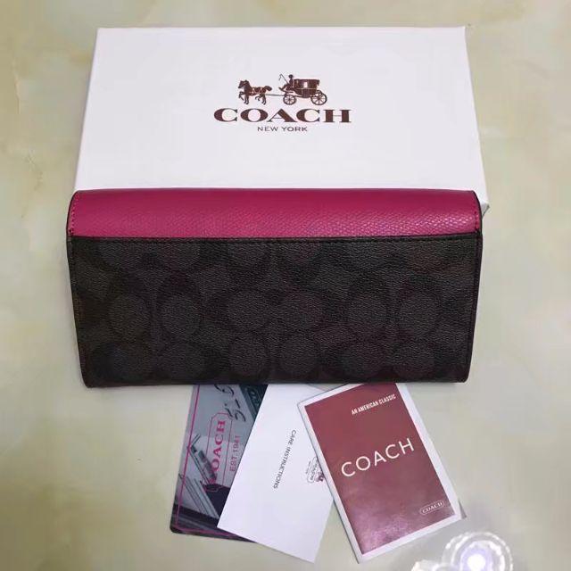 COACH(コーチ)のコーチ長財布COACH財布大人気デザイン送料無料新品正規品 レディースのファッション小物(財布)の商品写真