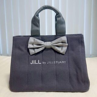 ジルバイジルスチュアート(JILL by JILLSTUART)のとんすけ様♡ジルバイジルスチュアート＊リボンキャンバストートバッグ(トートバッグ)