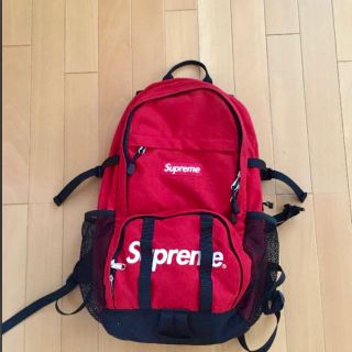 シュプリーム(Supreme)のsupreme 15ss backpack リュック 赤(バッグパック/リュック)