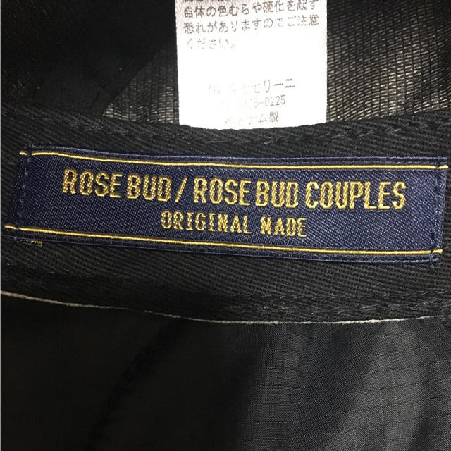 ROSE BUD(ローズバッド)のROSEBUD★白キャップ レディースの帽子(キャップ)の商品写真