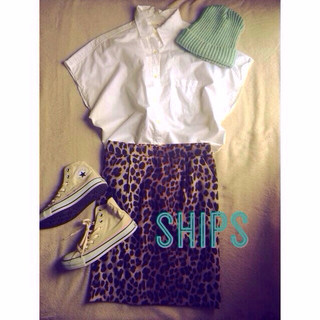 シップス(SHIPS)のシップス♡ホワイトシャツ♡(シャツ/ブラウス(半袖/袖なし))