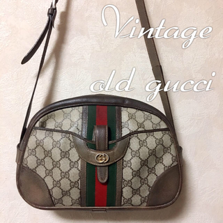 Gucci - aya様専用レトロ可愛い❁﻿オールドグッチ ショルダーバッグの