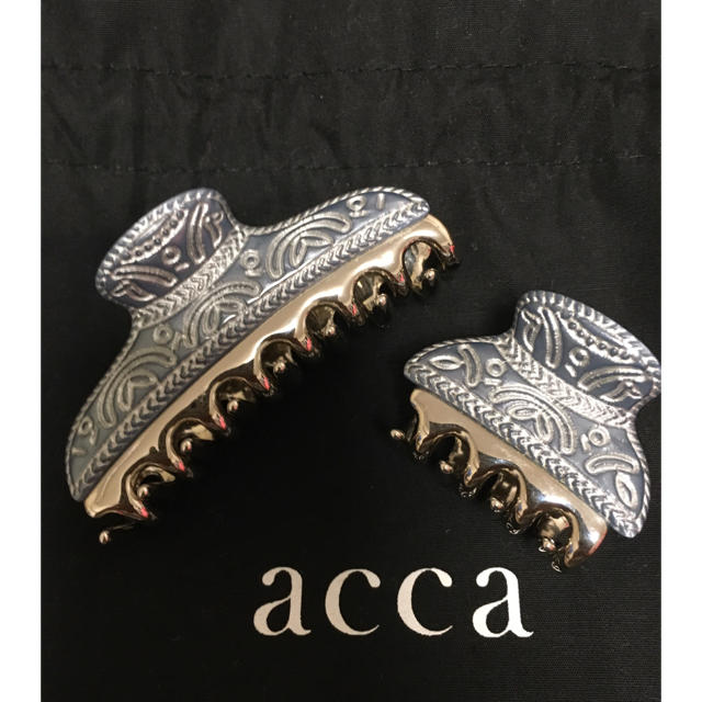 acca(アッカ)の美品★acca 限定クリップ中小セット レディースのヘアアクセサリー(バレッタ/ヘアクリップ)の商品写真